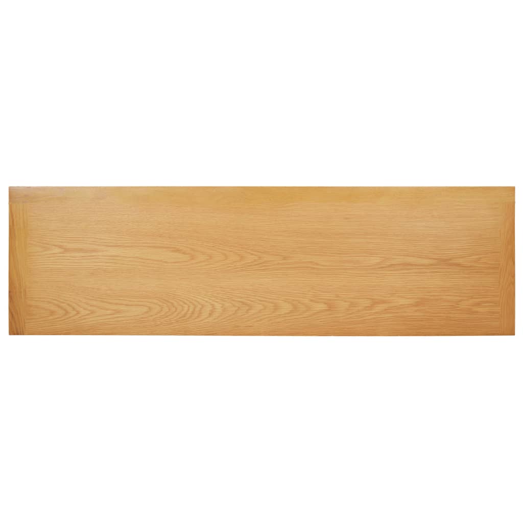 Wandtafel 83x30x73 cm massief eikenhout