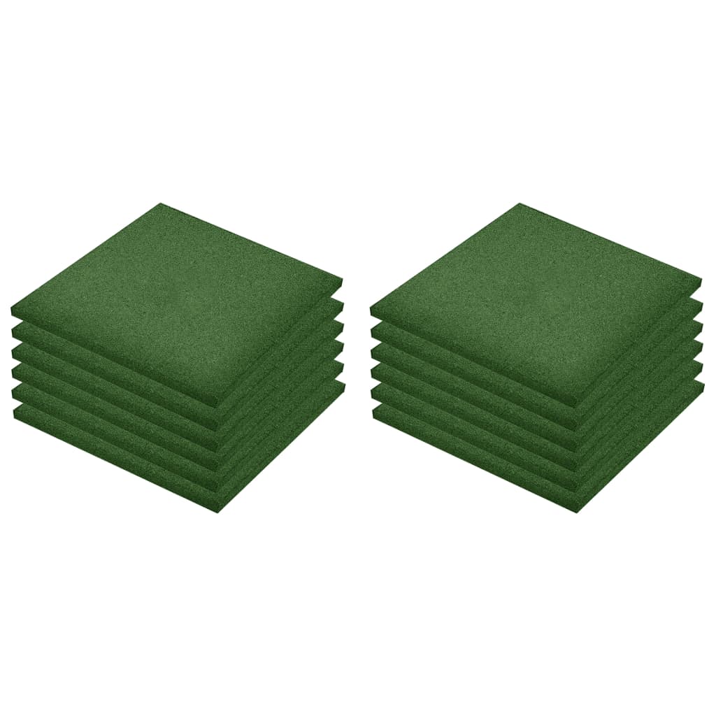 Valtegels 18 st 50x50x3 cm rubber