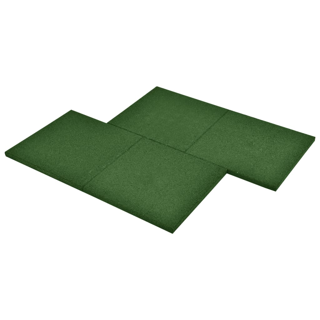 Valtegels 18 st 50x50x3 cm rubber