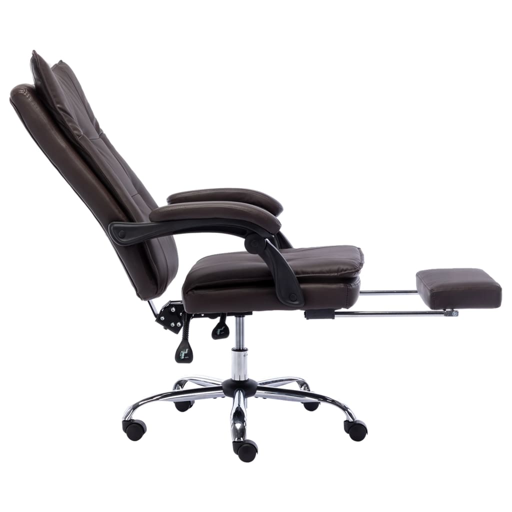 Chaise de bureau simili cuir