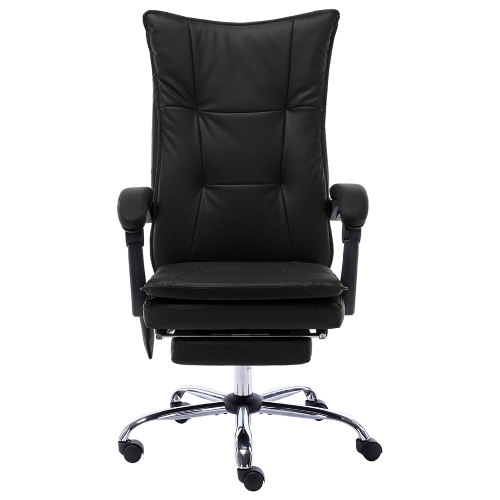 Fauteuil de bureau massant simili cuir