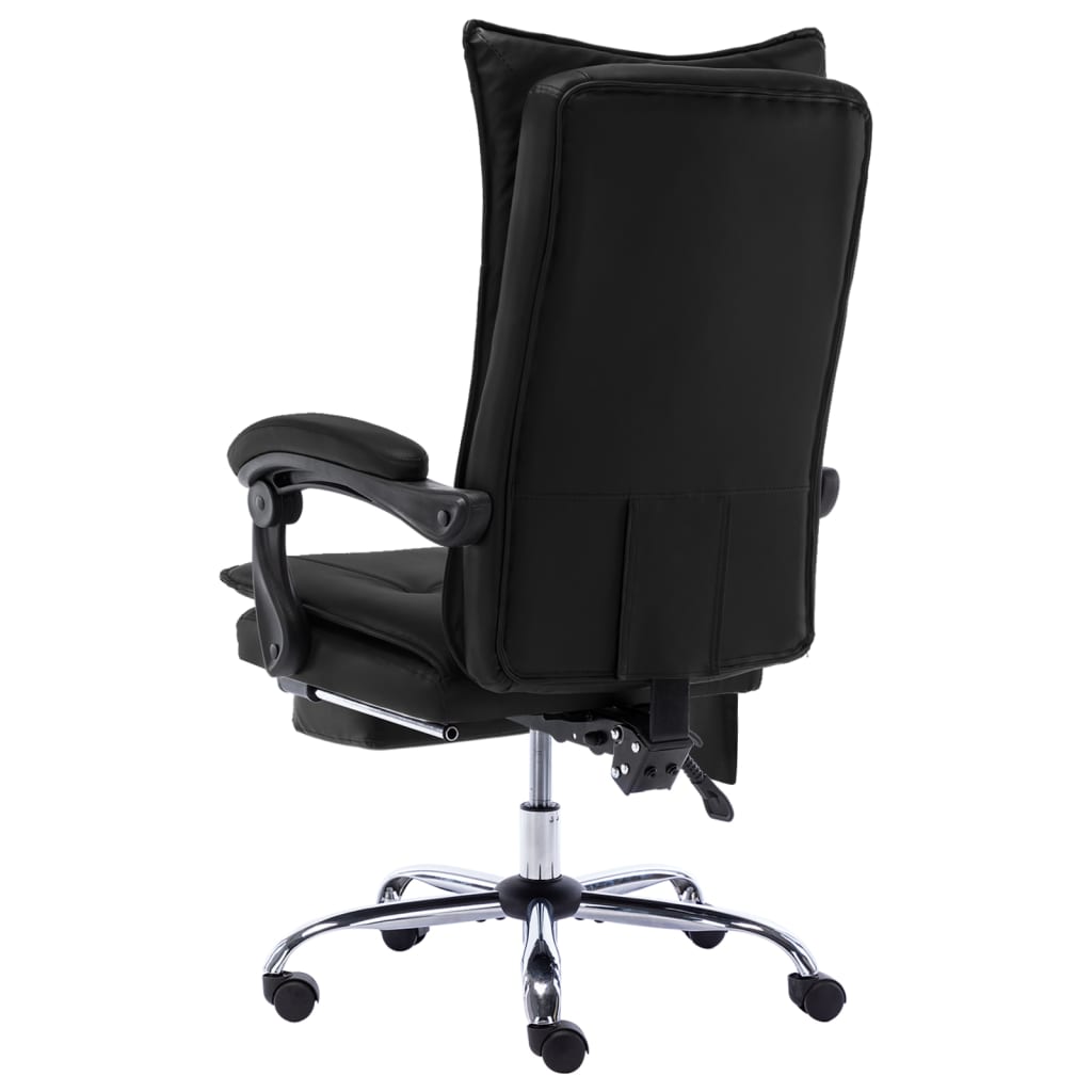 Fauteuil de bureau massant simili cuir