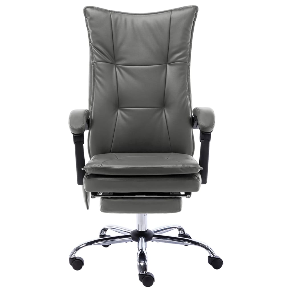 Fauteuil de bureau massant simili cuir