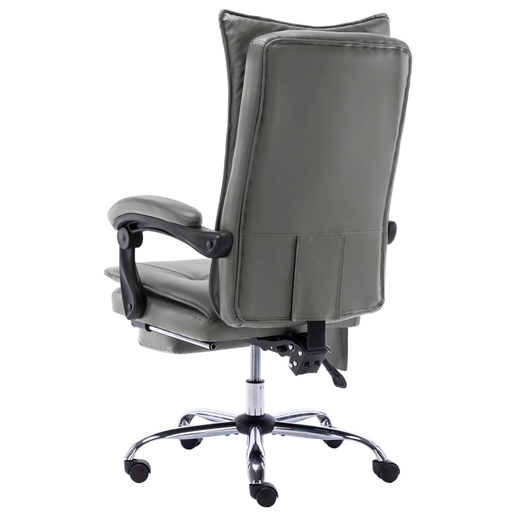 Fauteuil de bureau massant simili cuir