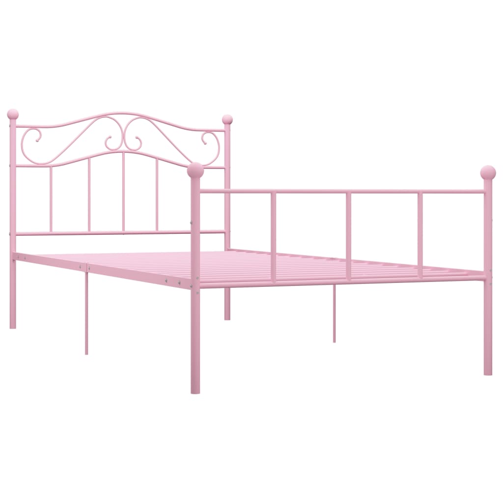 Bedframe metaal 90x200 cm