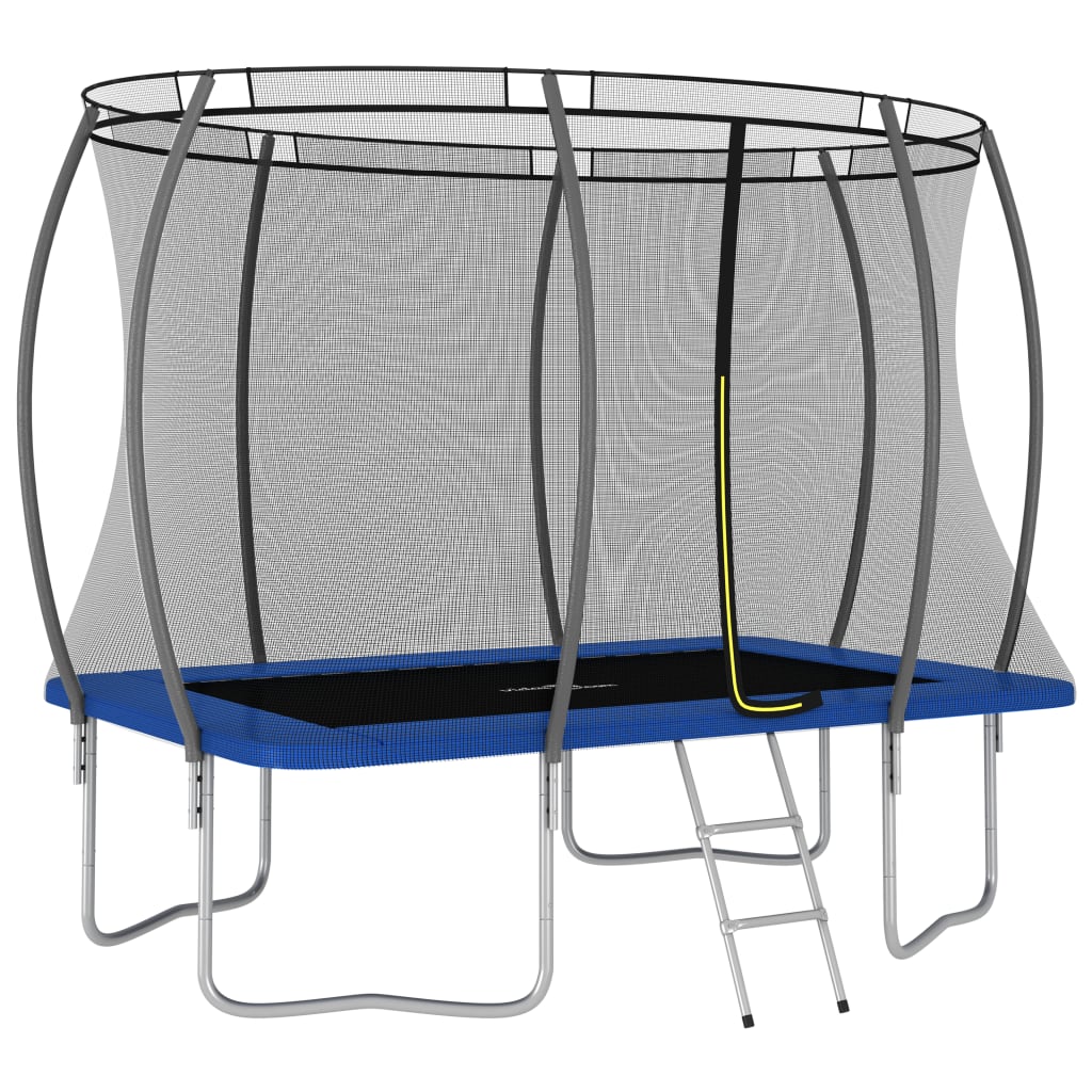 Set trampoline rectangulaire 150 kg 274x183x76 cm