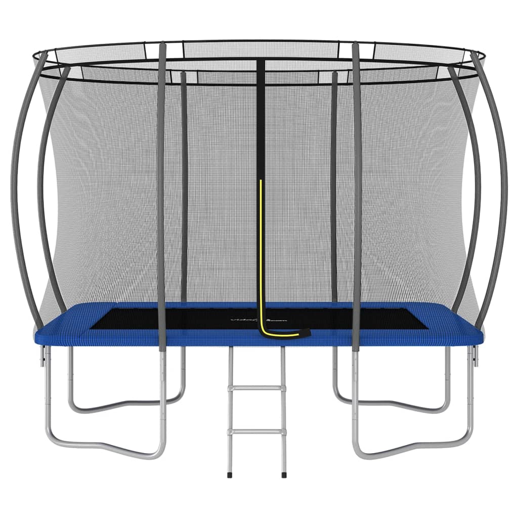 Set trampoline rectangulaire 150 kg 274x183x76 cm