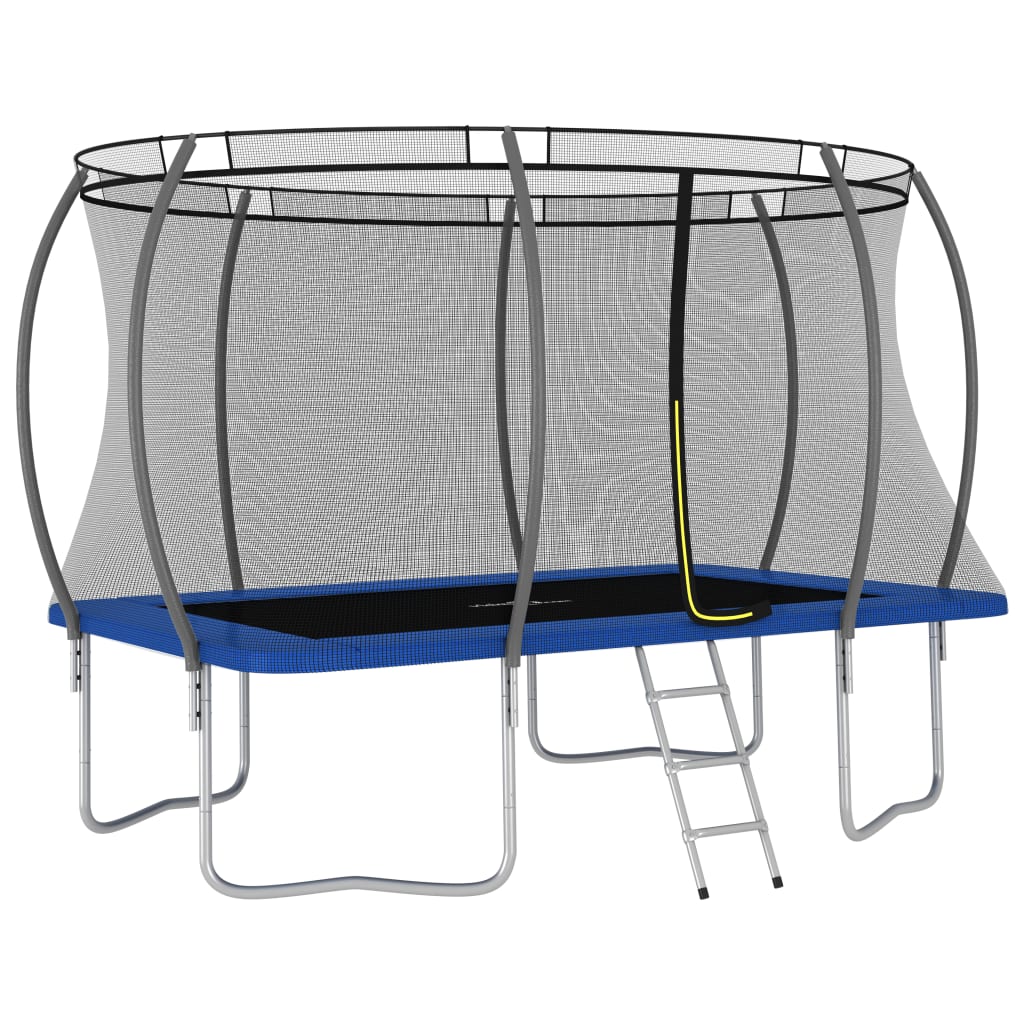 Trampolineset rechthoekig 150 kg 274x183x76 cm