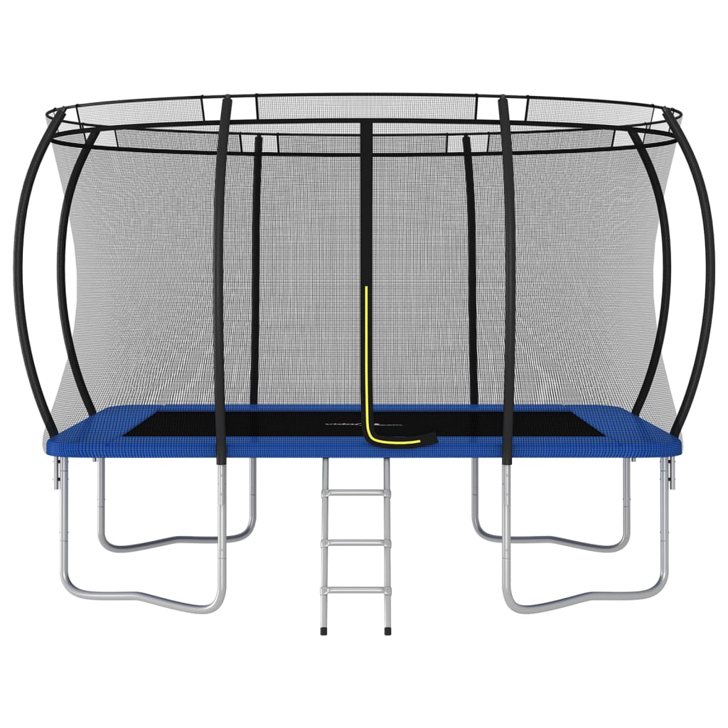 Set trampoline rectangulaire 150 kg 335x244x90 cm