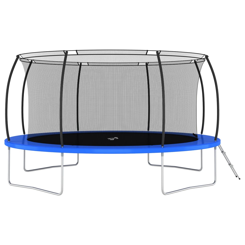 Trampolineset rond 150 kg 488x90 cm