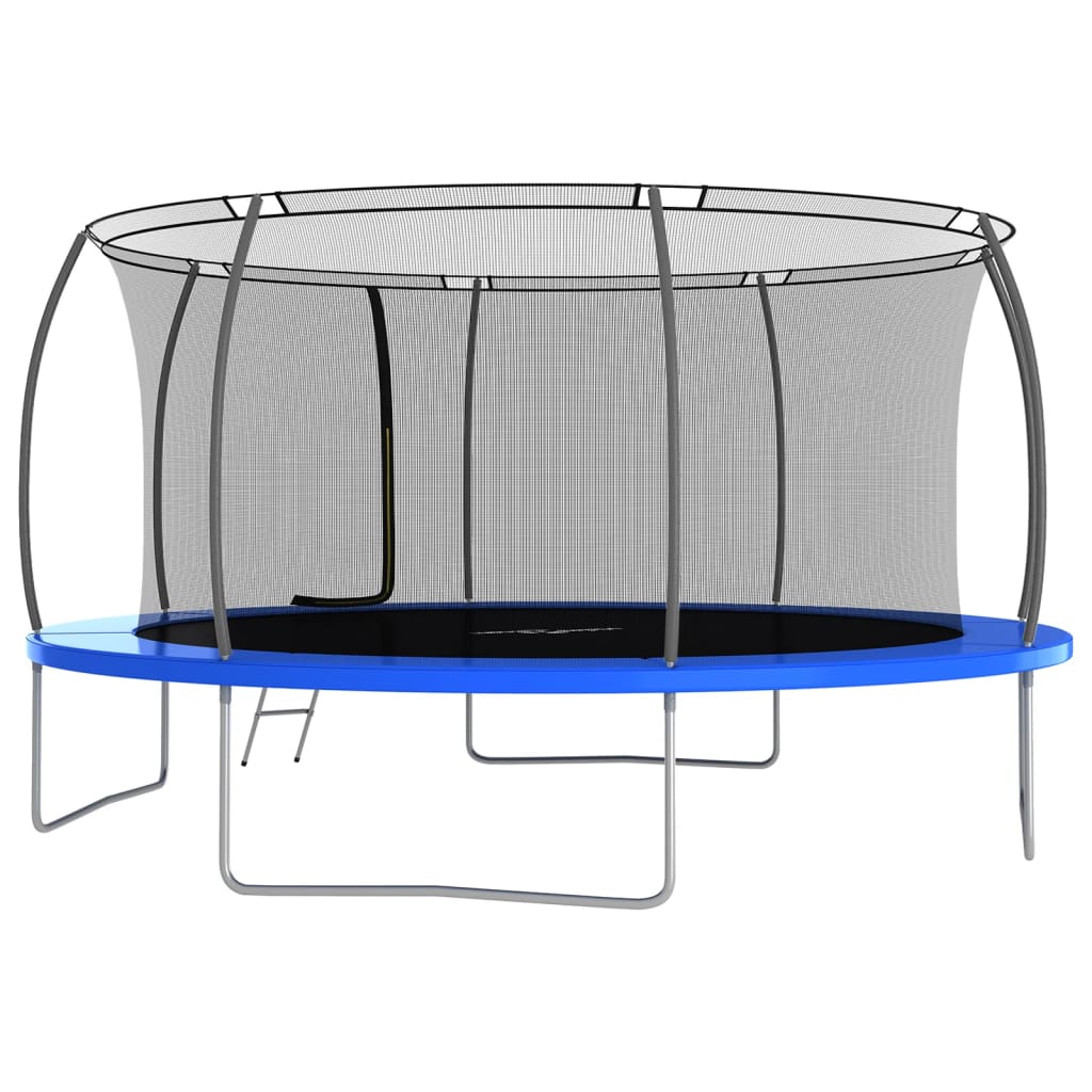 Trampolineset rond 150 kg 305x76 cm