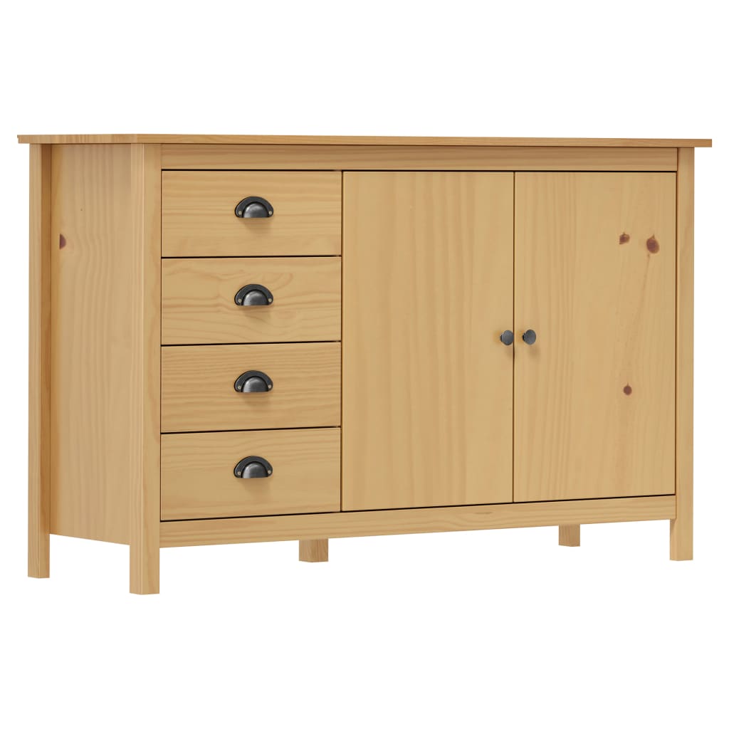 Dressoir Hill 79x40x80 cm massief grenenhout