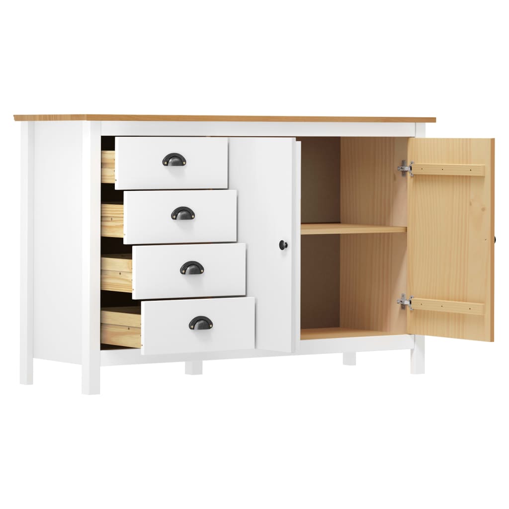 Dressoir Hill 79x40x80 cm massief grenenhout