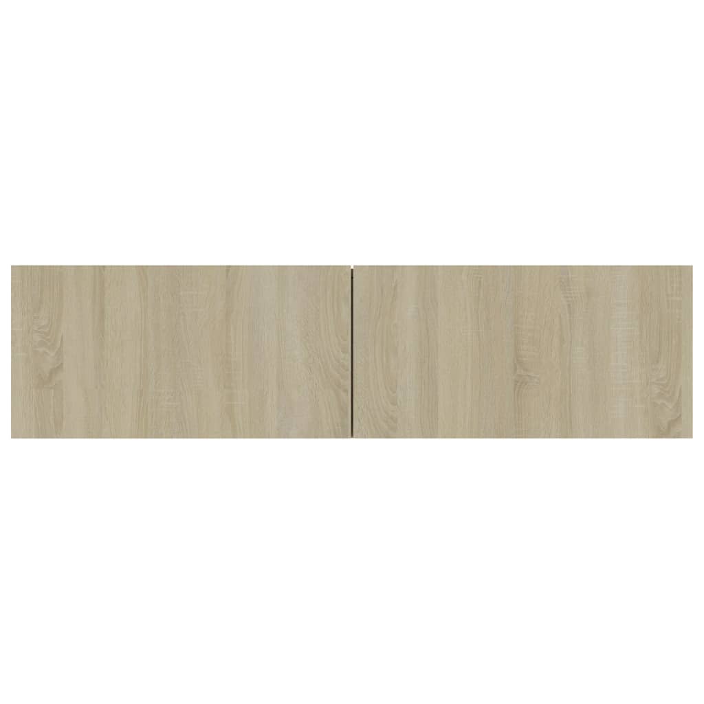 Tv-meubel 100x30x30 cm bewerkt hout