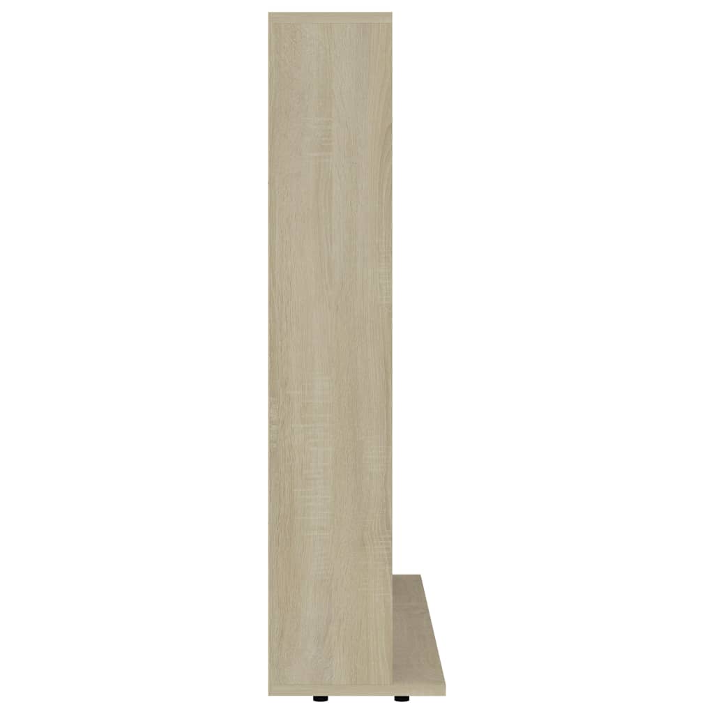 Meuble CD 102x16x177,5 cm bois travaillé