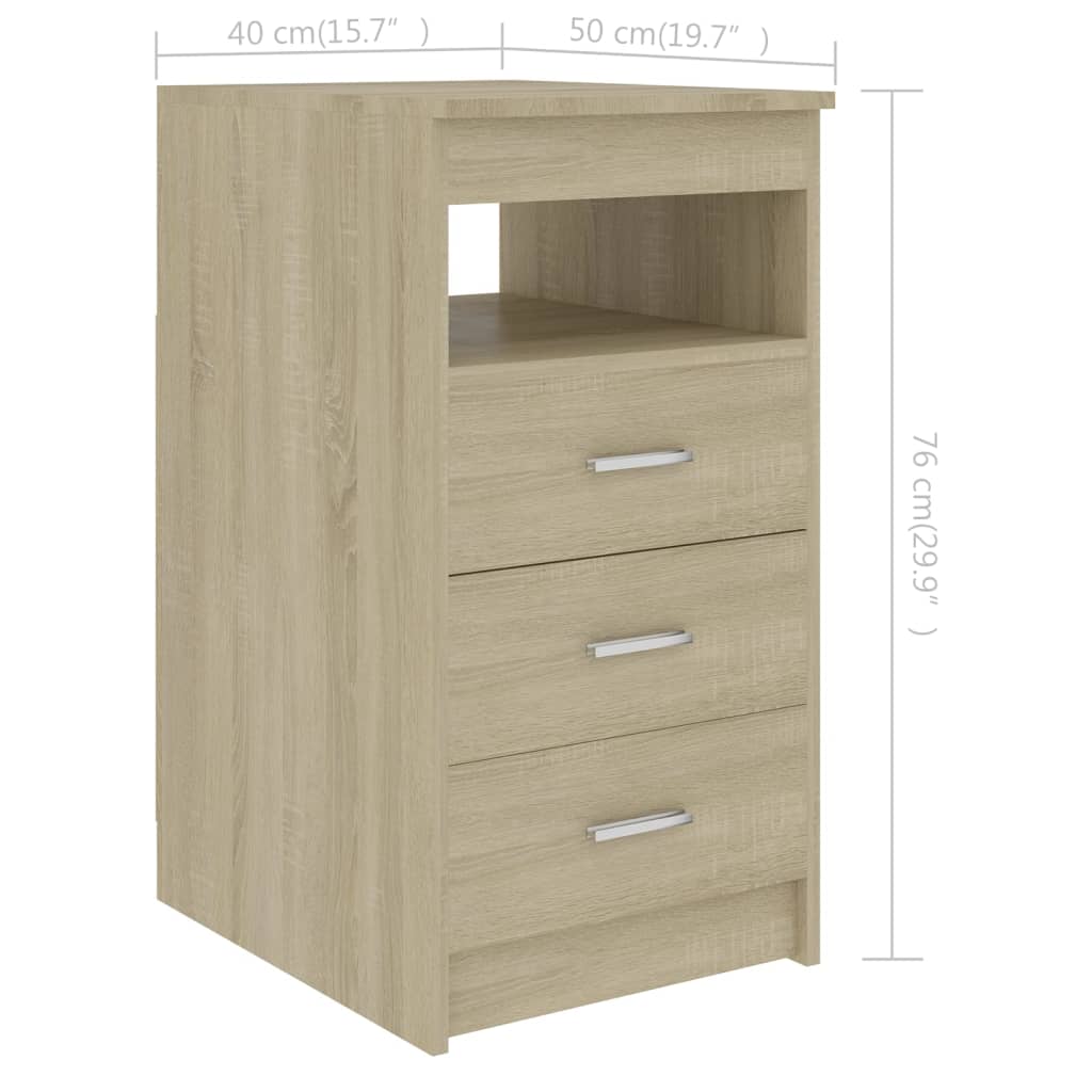 Commode 40x50x76 cm en bois travaillé