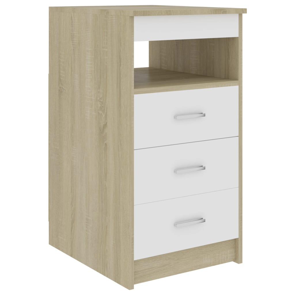 Commode 40x50x76 cm en bois travaillé