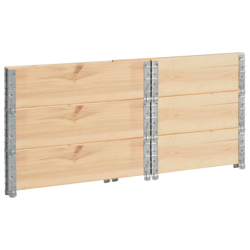 Palletopzetrand 60x80 cm massief grenenhout