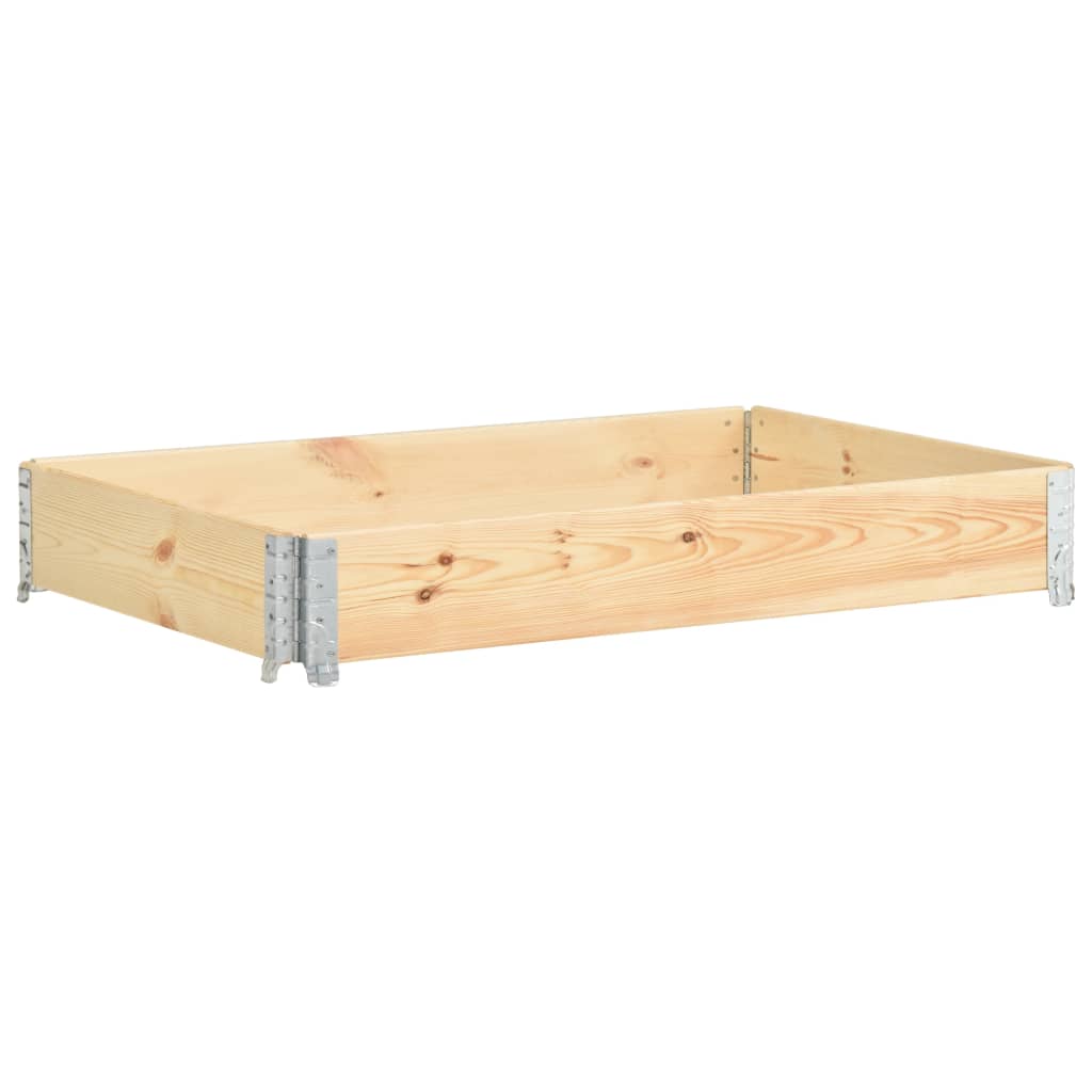 Palletopzetrand 60x80 cm massief grenenhout