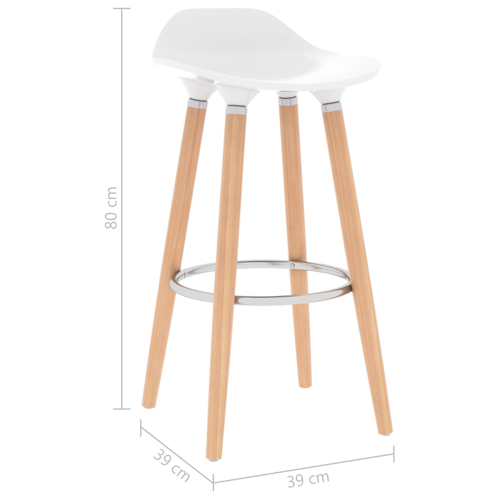 Tabourets de bar 2 pcs