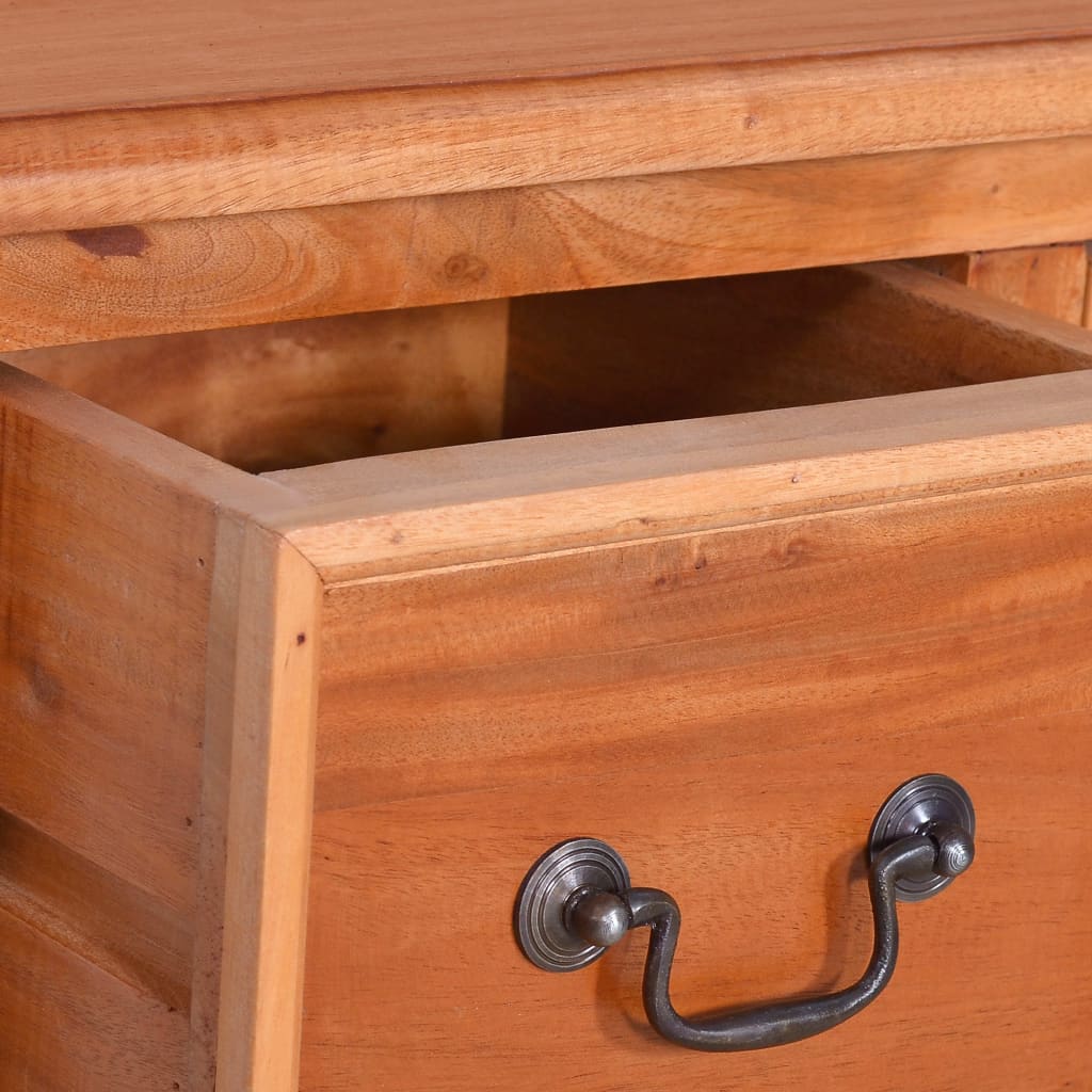 Commode en bois d'acajou massif