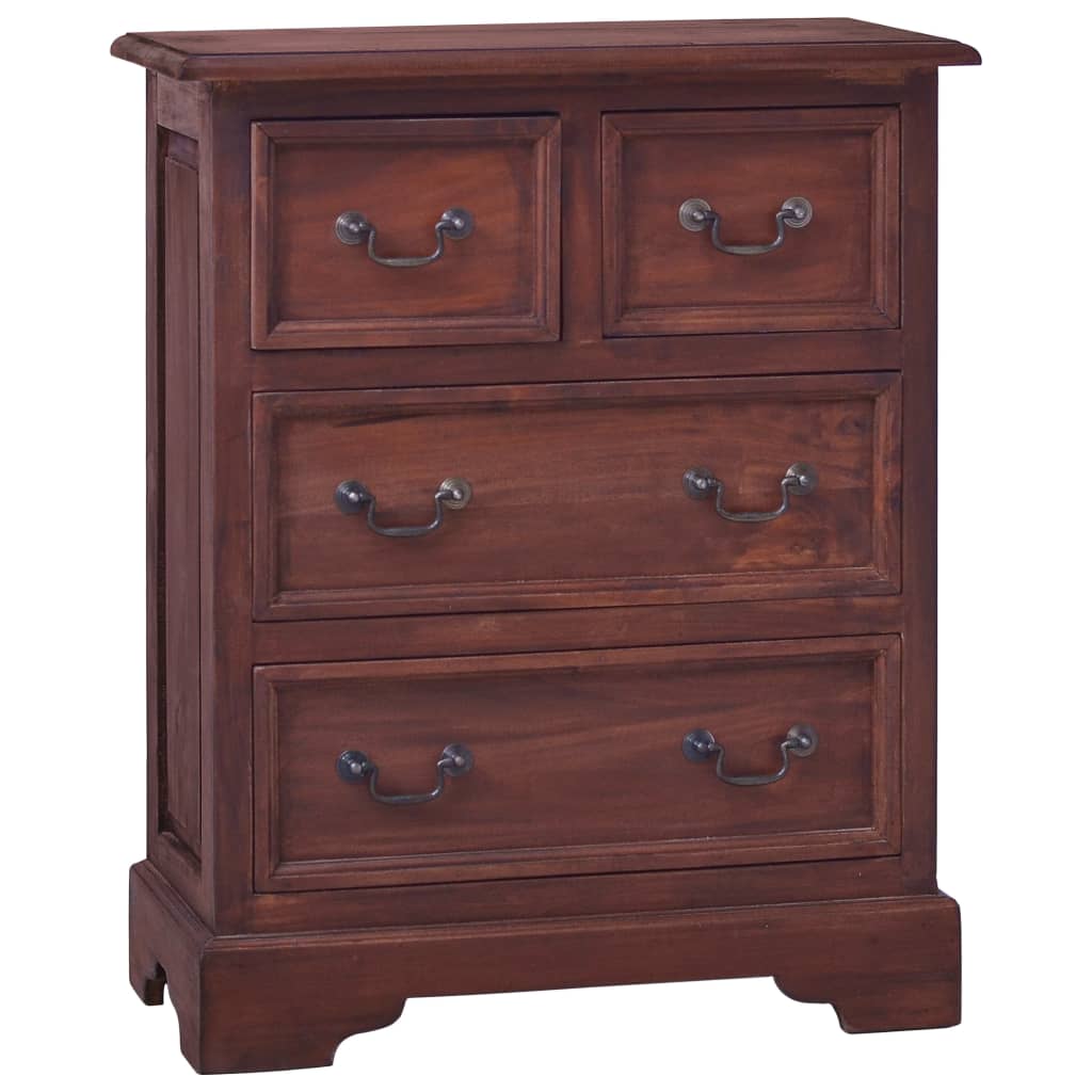 Commode en bois d'acajou massif