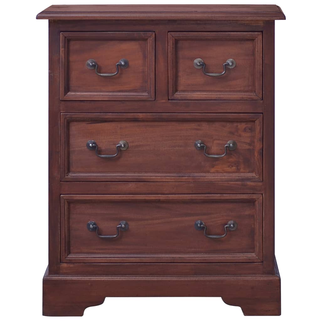 Commode en bois d'acajou massif