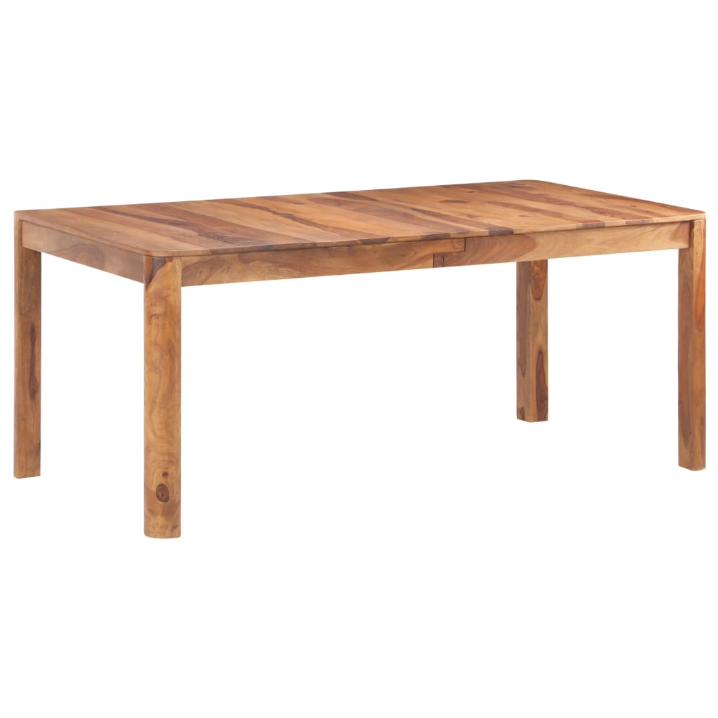 Table à manger 180x90x76 cm en bois de Sesham massif