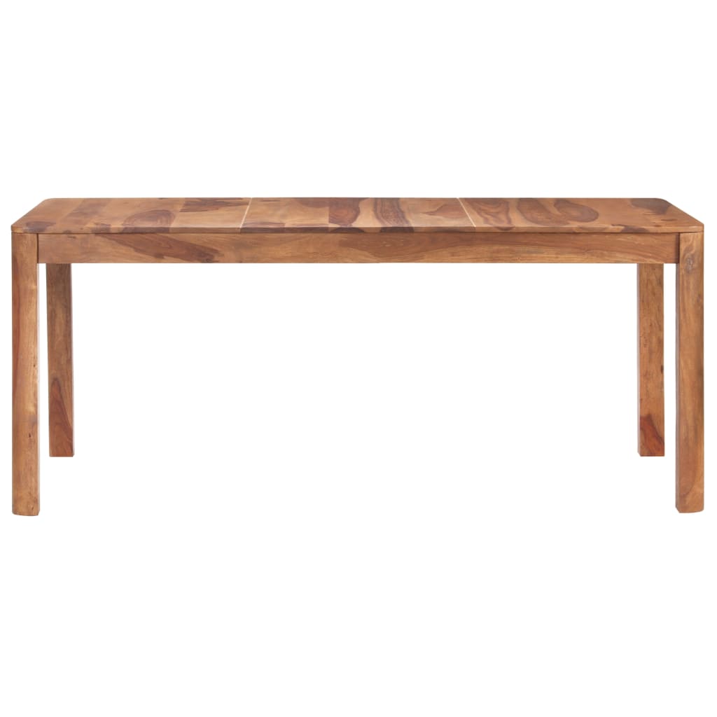 Table à manger 180x90x76 cm en bois de Sesham massif