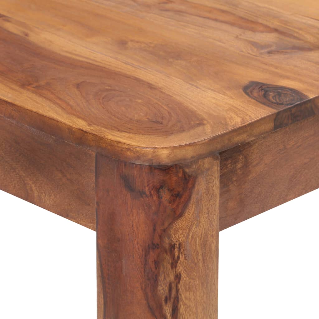 Table à manger 180x90x76 cm en bois de Sesham massif