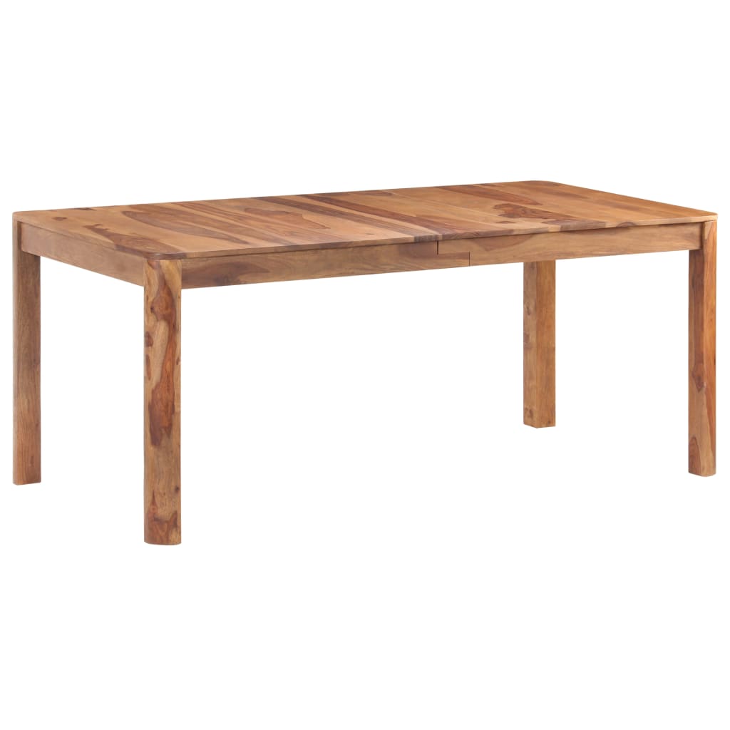 Table à manger 180x90x76 cm en bois de Sesham massif