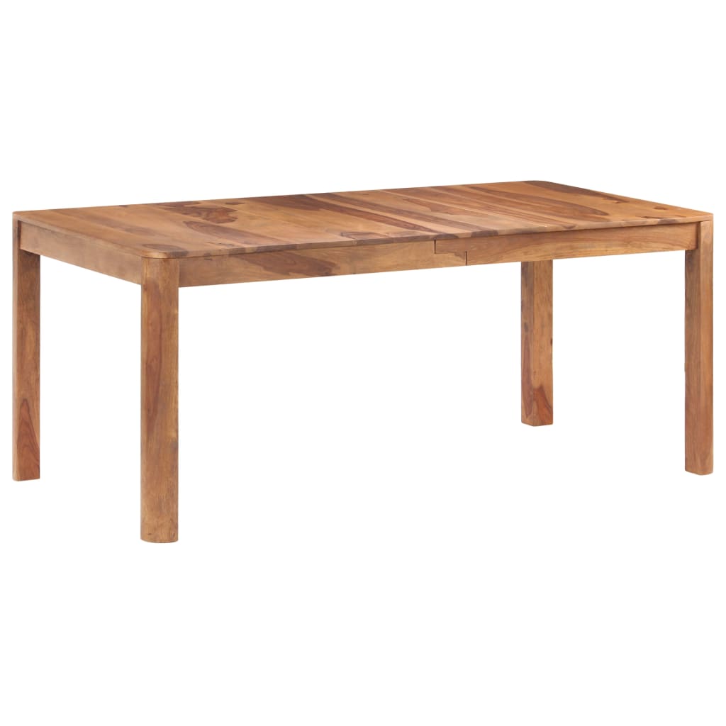 Table à manger 180x90x76 cm en bois de Sesham massif