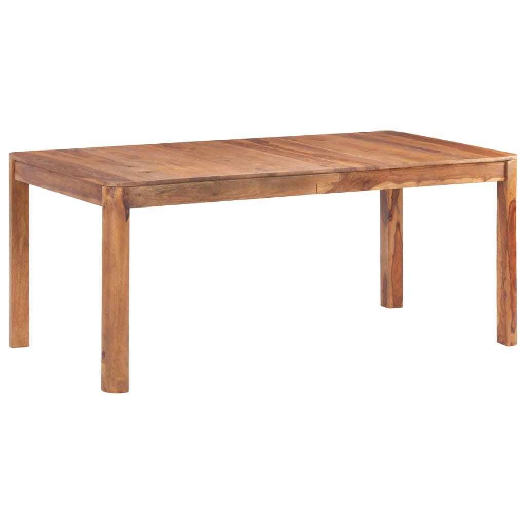 Table à manger 180x90x76 cm en bois de Sesham massif