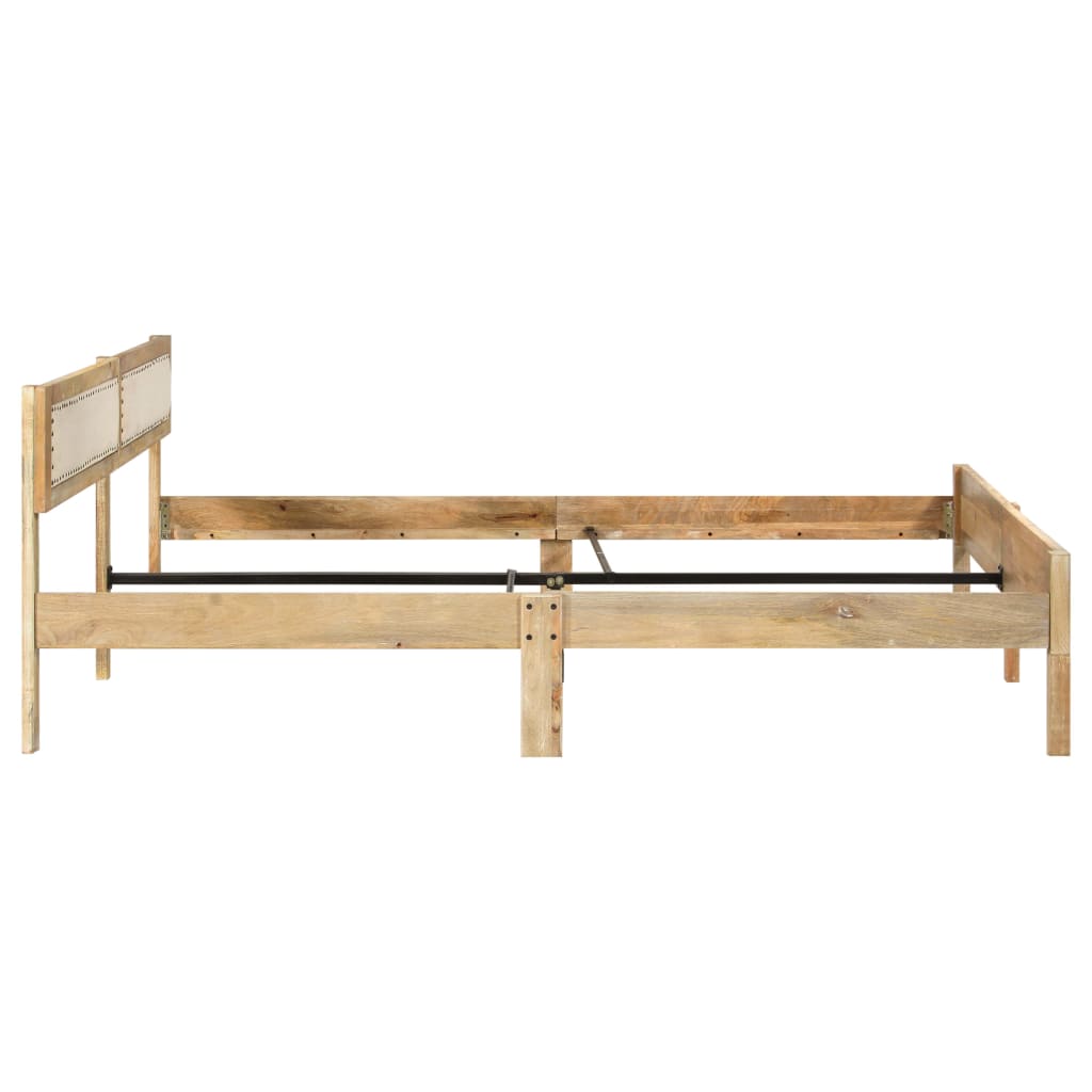 Bedframe massief mangohout 200 cm