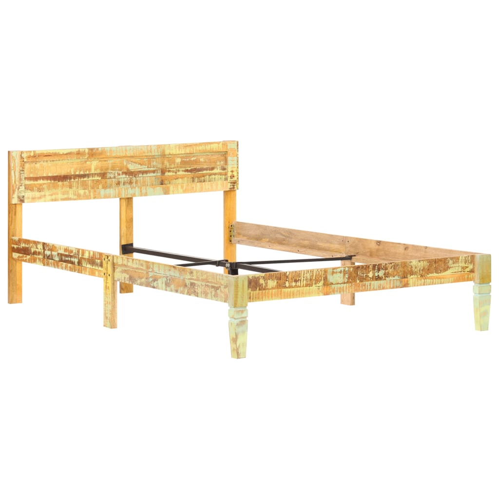 Bedframe massief gerecycled hout 180x200 cm