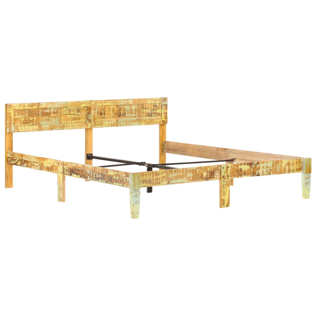 Bedframe massief gerecycled hout 180x200 cm