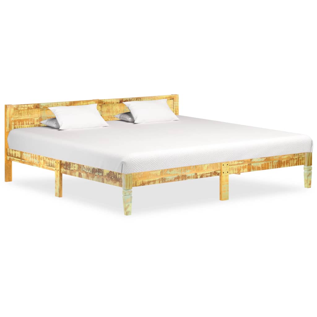 Bedframe massief gerecycled hout 180x200 cm