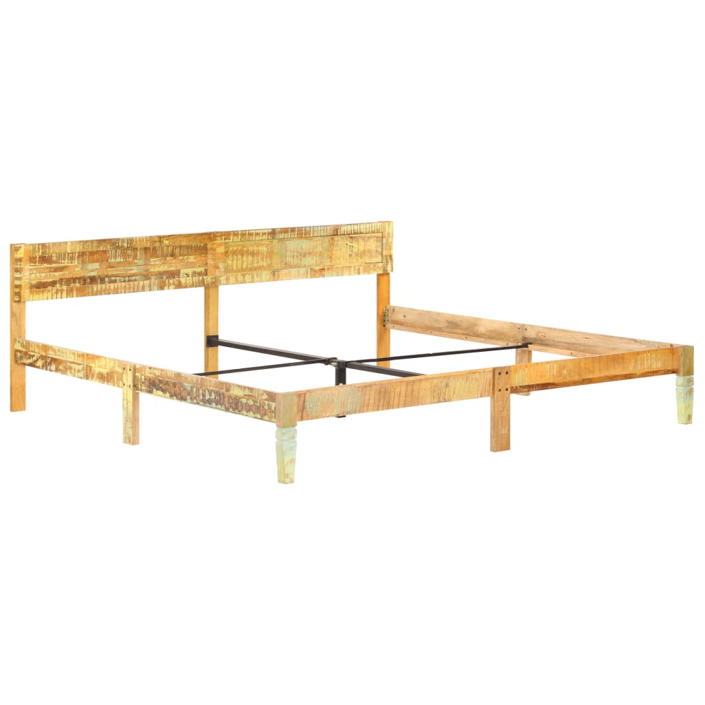 Bedframe massief gerecycled hout 180x200 cm