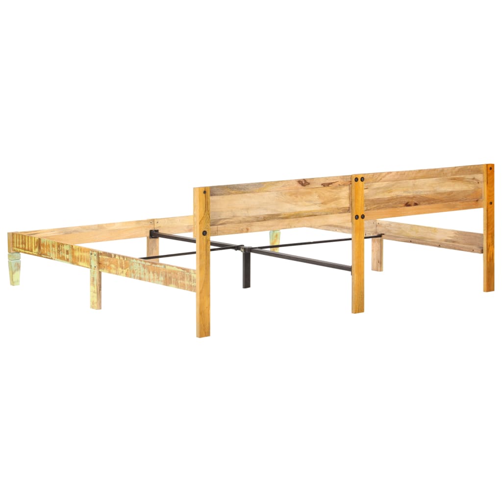 Bedframe massief gerecycled hout 180x200 cm