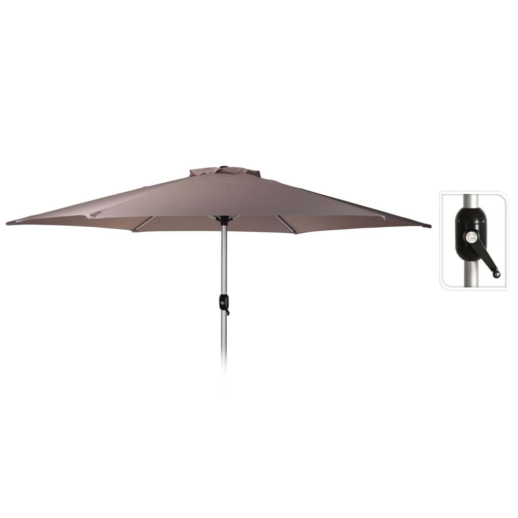 ProGarden Parasol Mardi 270 cm taupe