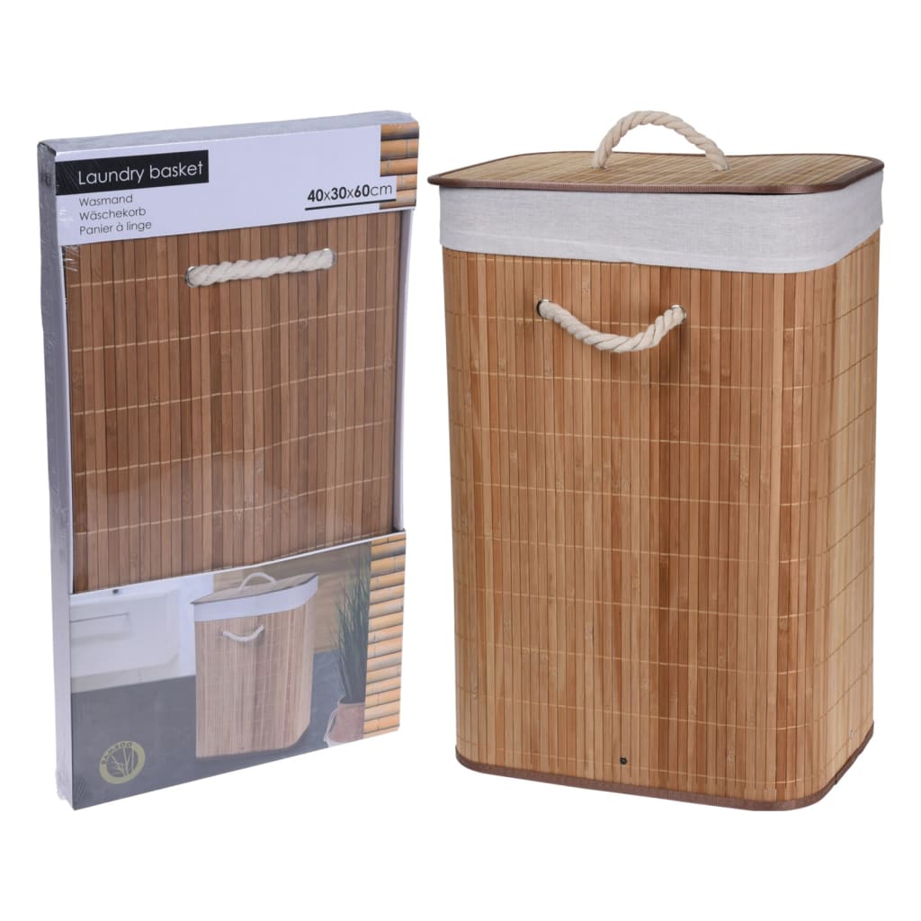 Bathroom Solutions Panier à linge pliable blanc