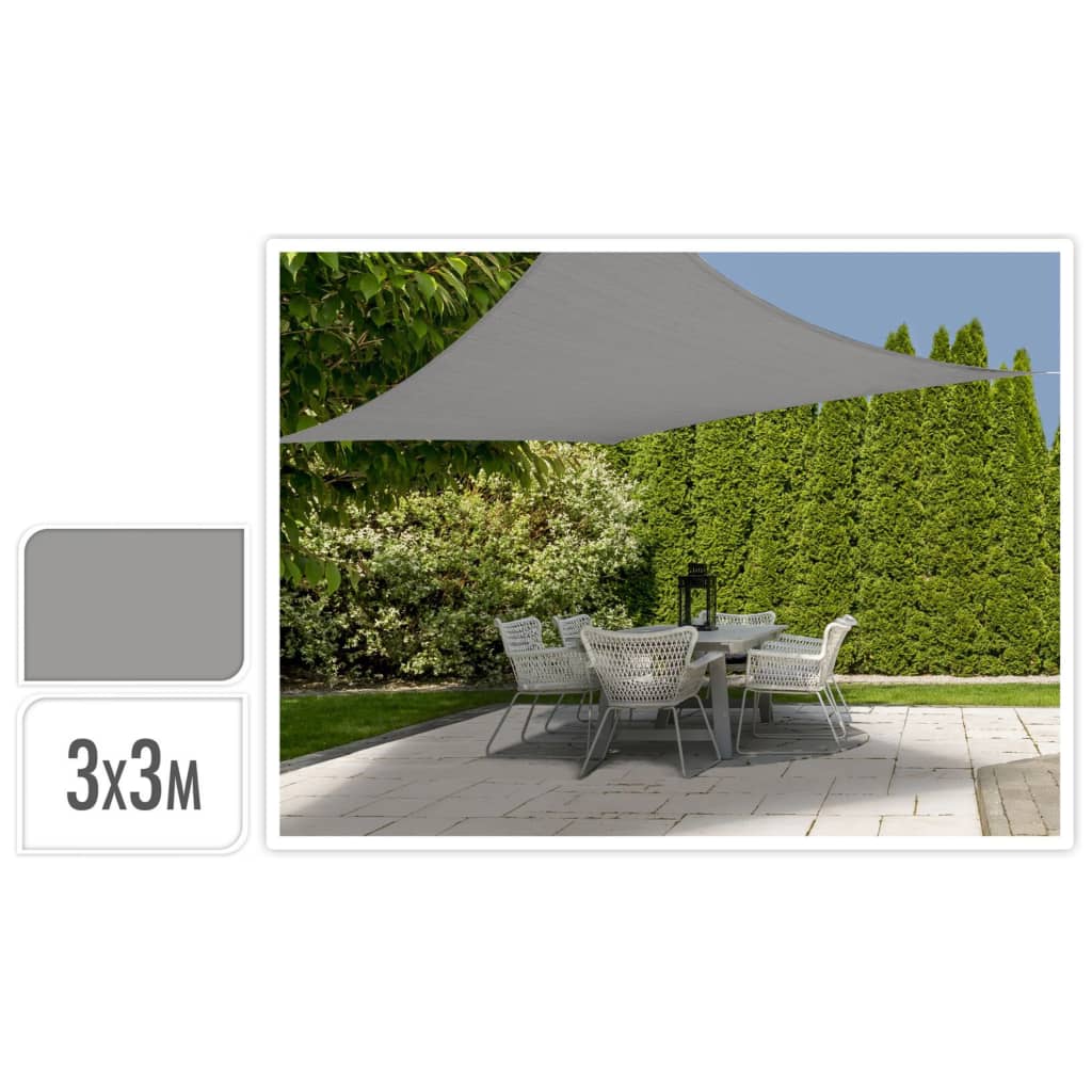 ProGarden Toile d'ombrage triangle 3,6x3,6x3,6 m couleur sable