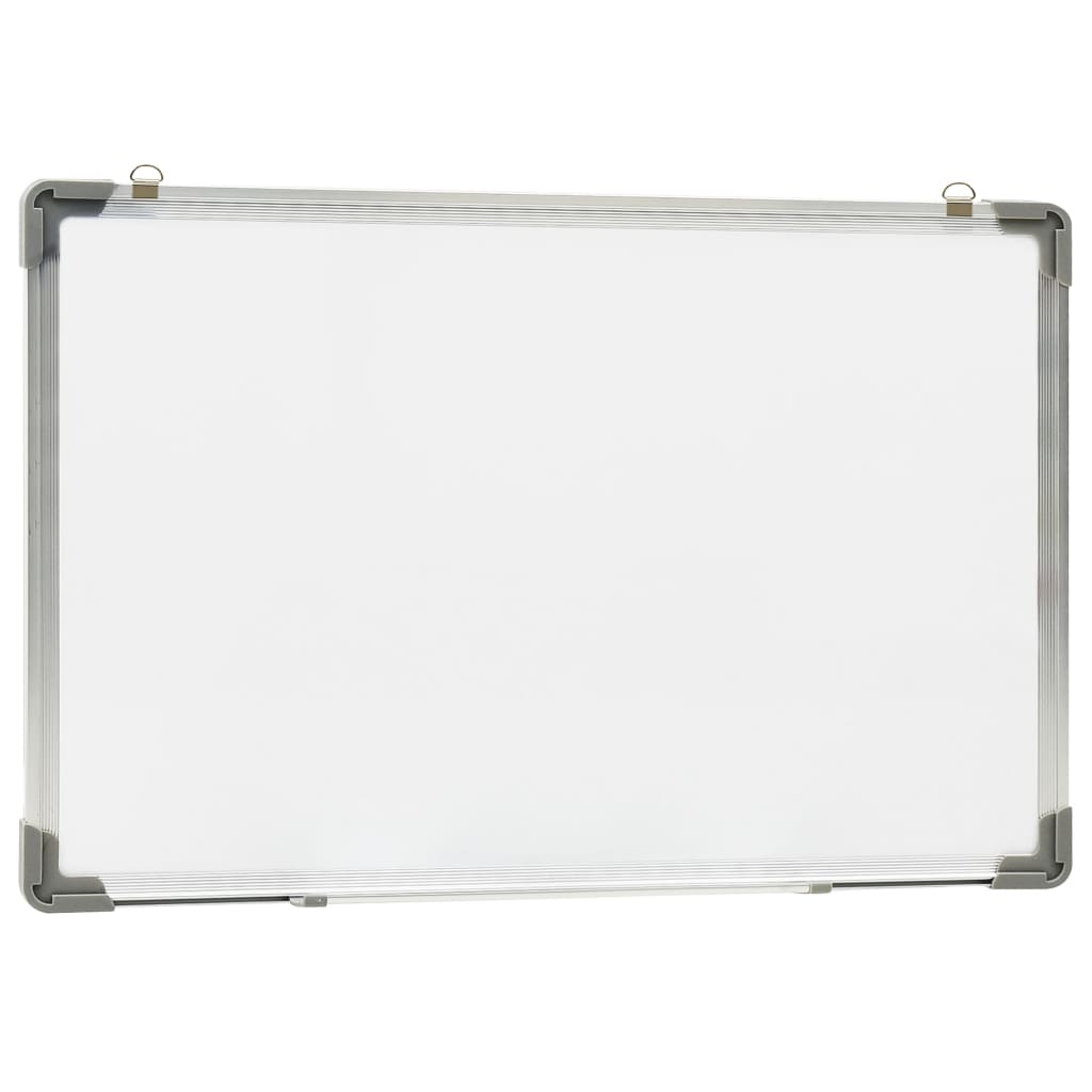 Whiteboard magnetisch 50x35 cm staal wit