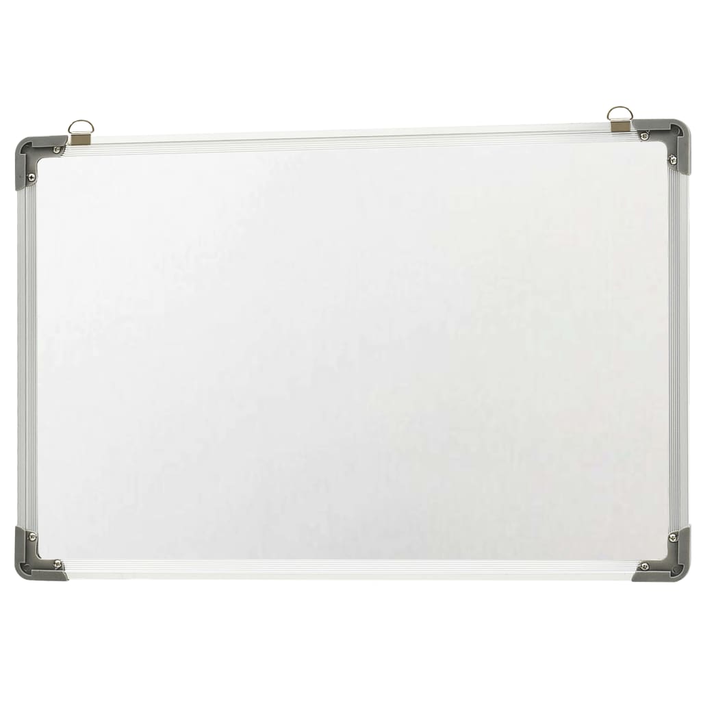 Whiteboard magnetisch 50x35 cm staal wit