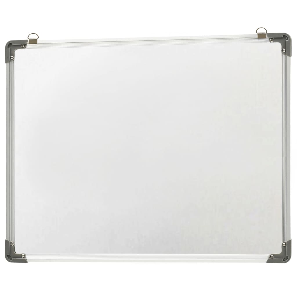 Whiteboard magnetisch 50x35 cm staal wit