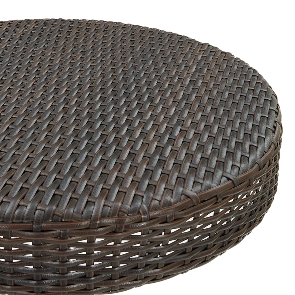 Tuintafel 75,5x106 cm poly rattan