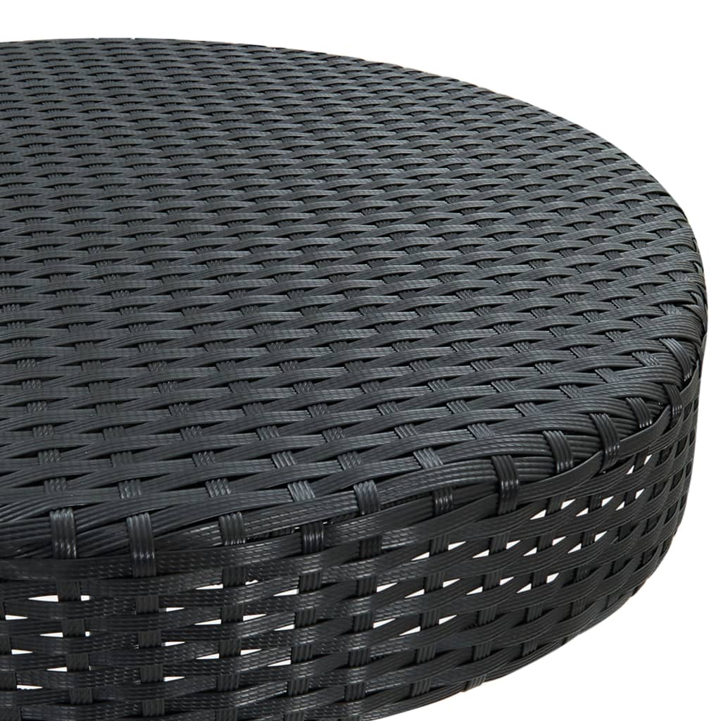 Tuintafel 75,5x106 cm poly rattan