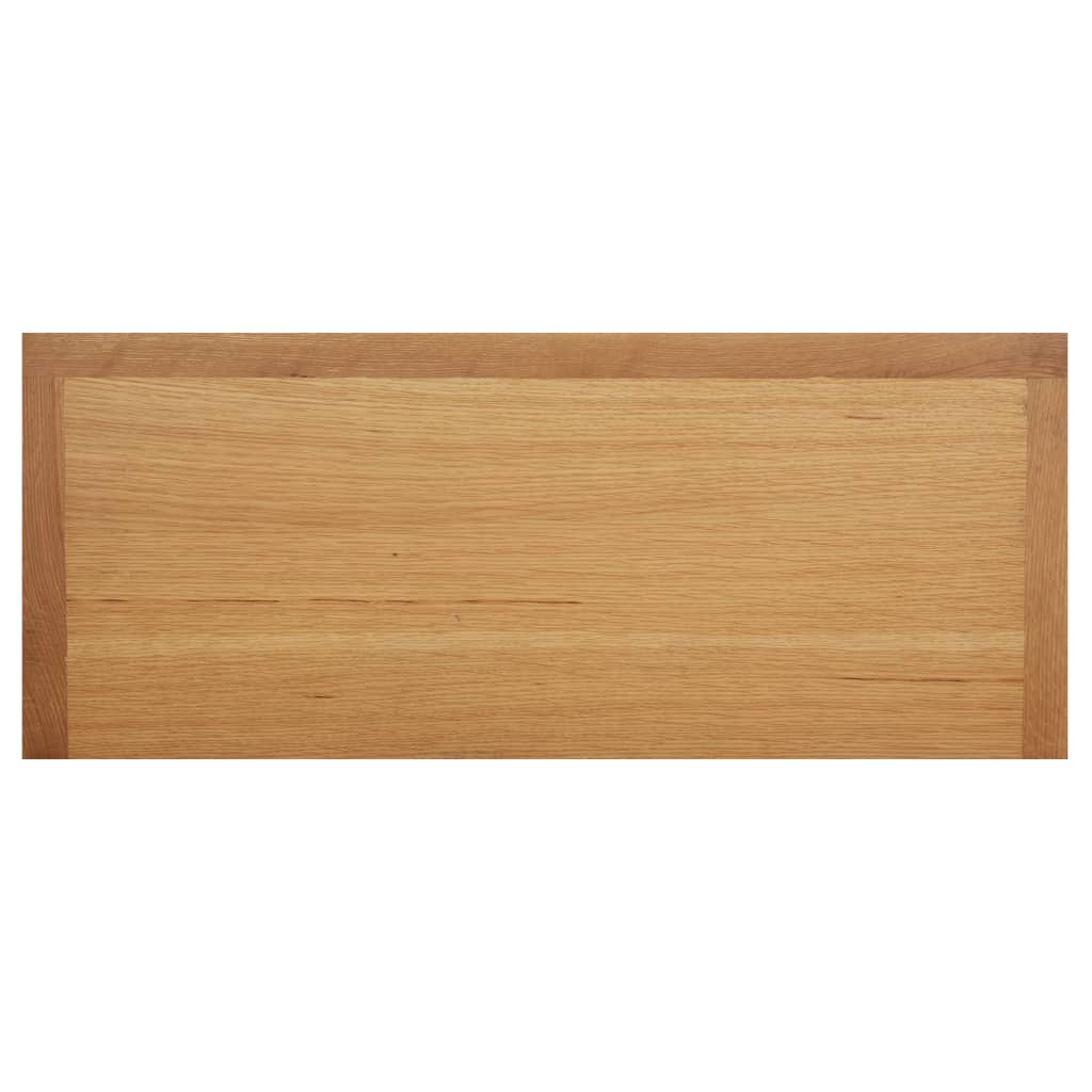 Schoenenrek 90x37x45 cm massief eikenhout