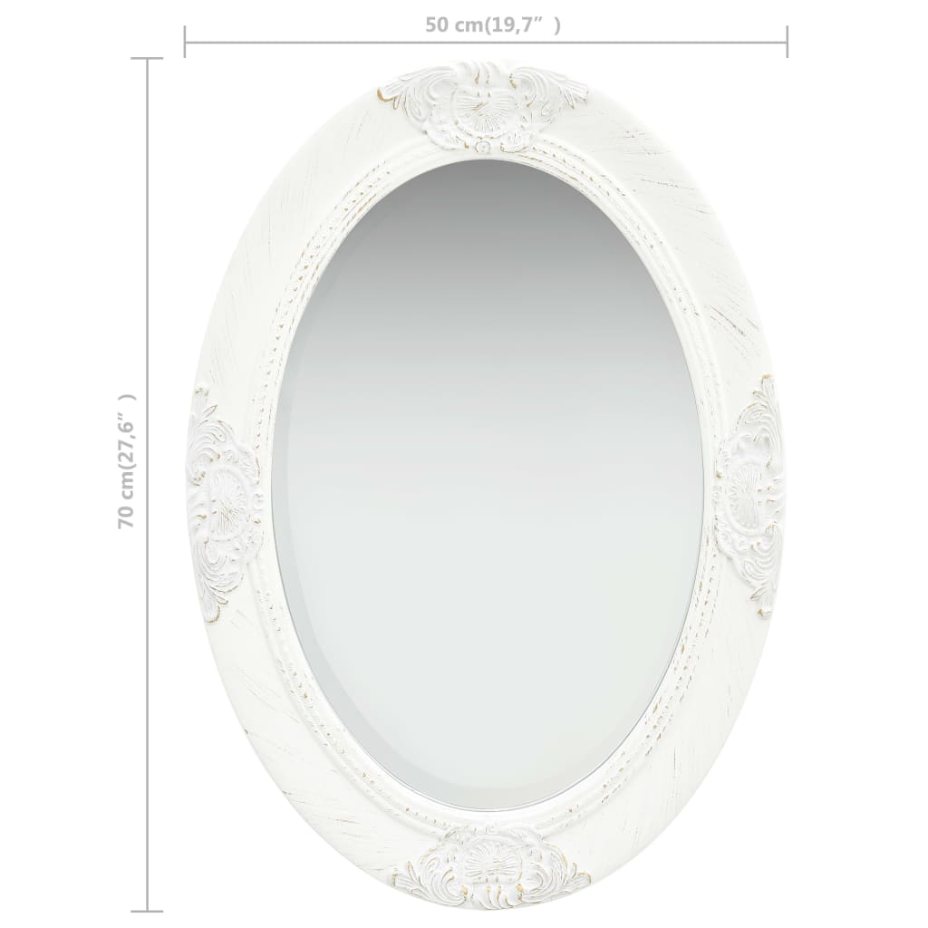 Miroir mural style baroque 50 cm