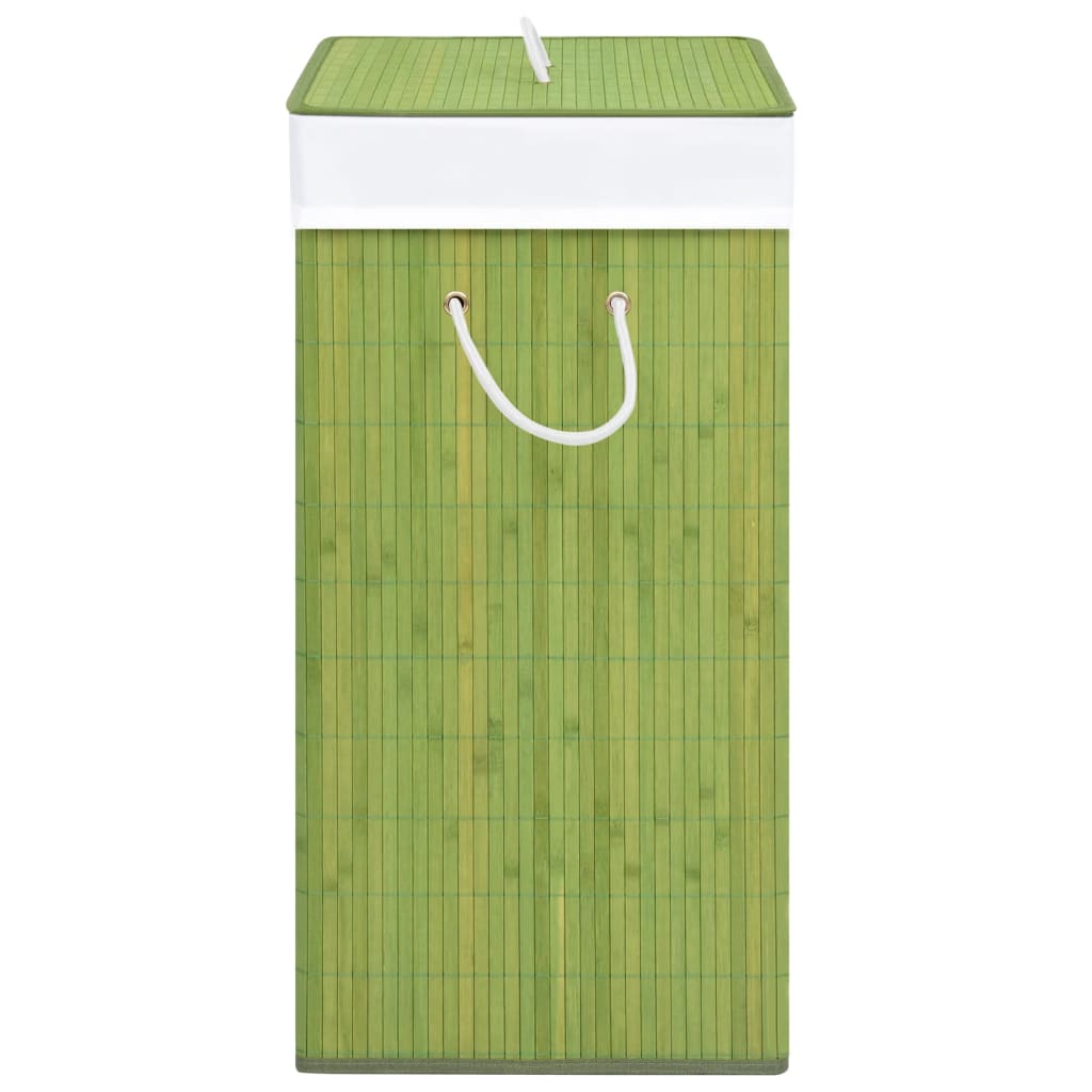 Panier à linge 1 compartiment 83 L bambou